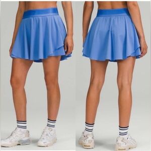 NWT Lululemon Court Rival HR skirt, 8, Blue Nile